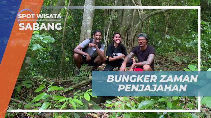 Mencari Jejak Sejarah Masuk ke Dalam Bunker Peninggalan Jepang di Pulau Rubiah Sabang