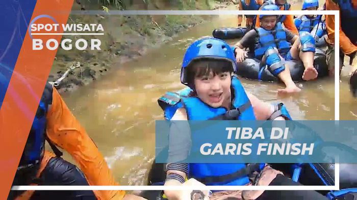 Tiba di Garis Finish Setelah Melewati Berbagai Rintangan Seru, Bogor