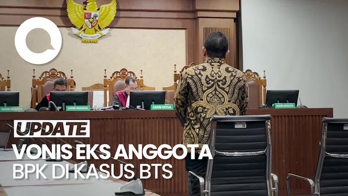 Tok! Mantan Anggota BPK Achsanul Qosasi Divonis 2,5 Tahun Penjara