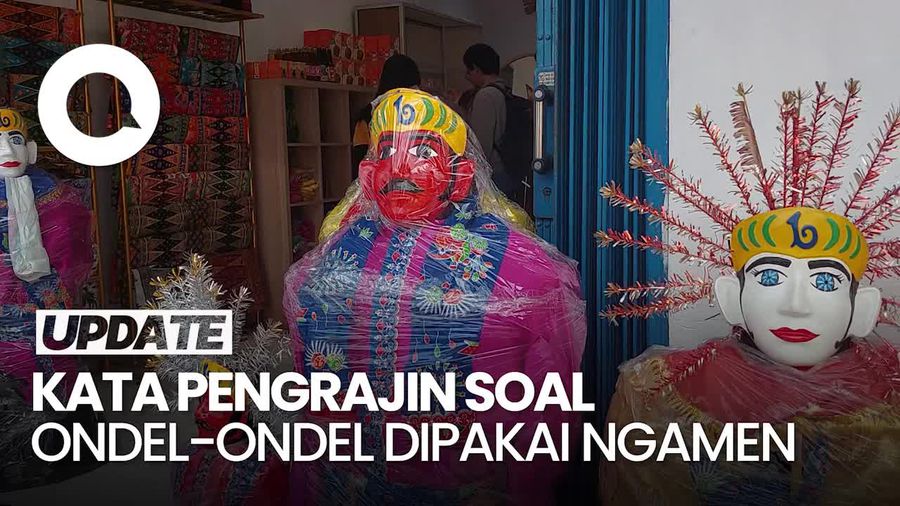 Nelangsa Pengrajin Lihat Ondel-ondel Dipakai Ngamen: Kurang Bagus, Tapi...