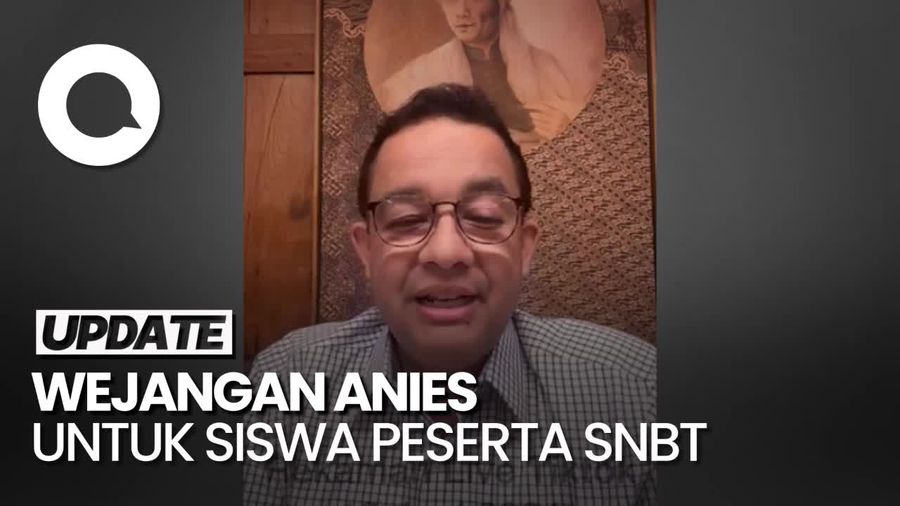 Anies Beri Wejangan untuk Siswa Lolos SNBT: Jangan Disia-siakan!