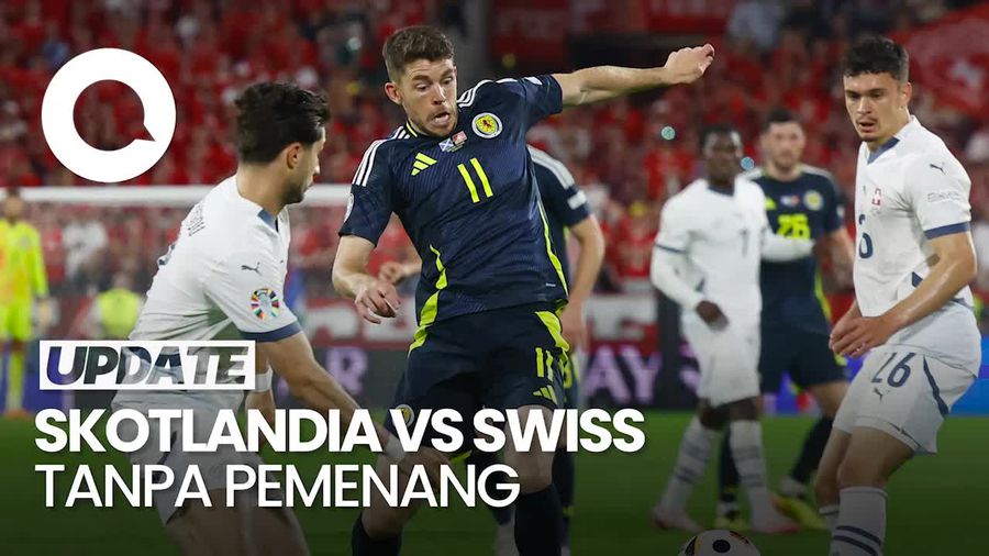 Euro 2024: Skotlandia Vs Swiss Berakhir Imbang