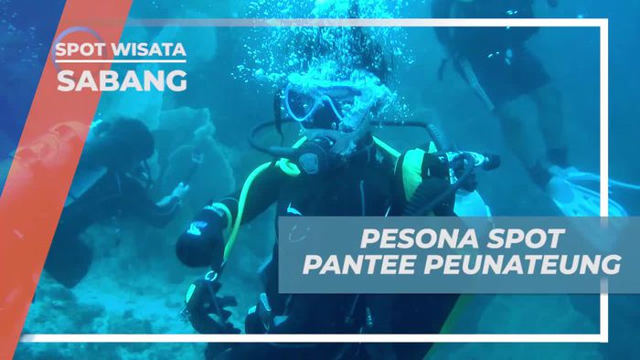 Pantee Peunateung, Spot Diving yang Terkenal Dengan Keindahannya, Sabang