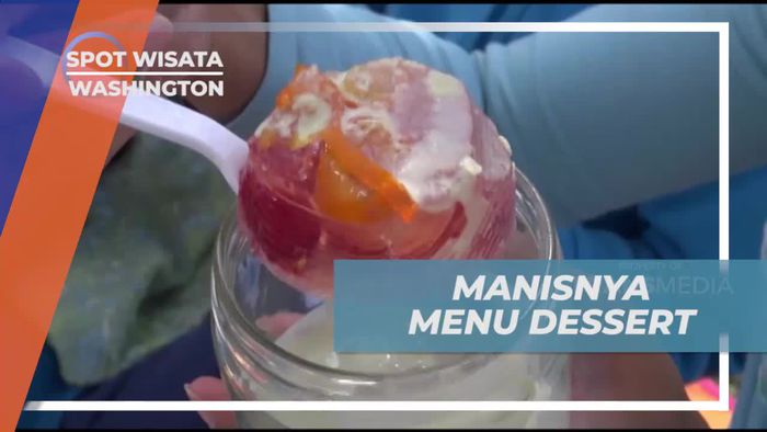 Mencicipi Sensasi Manis Cherry Blossom Puding di Washington