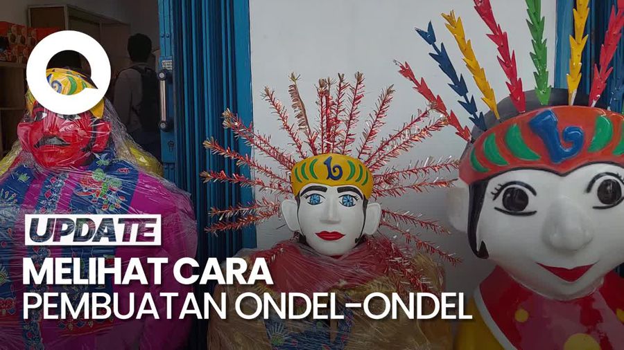 Yuk Kepoin! Cara Bikin Ondel-ondel ala Kampung Setu Babakan