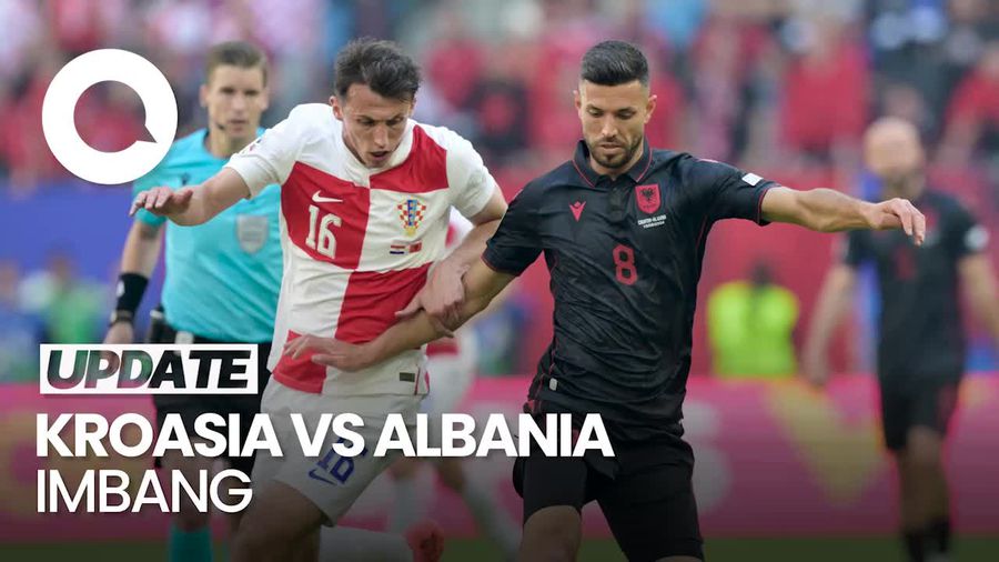 Euro 2024: Gol Injury Time Albania Bikin Kroasia Gagal Menang