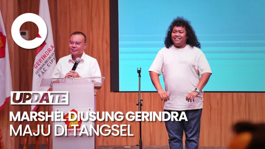Marshel Widianto Bakal Cawawalkot Tangsel Jagoan Gerindra