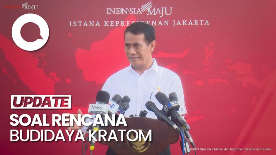 Mentan soal Kratom: Kalau Regulasi Sudah Diatur, Kita Budidayakan
