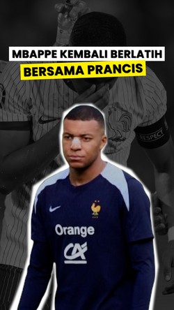 Penampilan Terkini Mbappe Seusai Hidungnya Patah