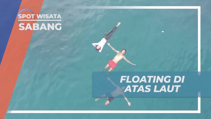 Floating Asik Menikmati Panorama Indah Laut Sabang