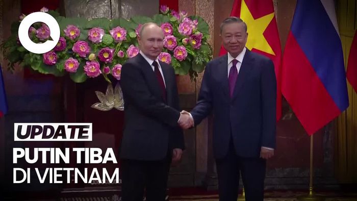 Beranjak dari Korea Utara, Putin Kini Mendarat di Vietnam