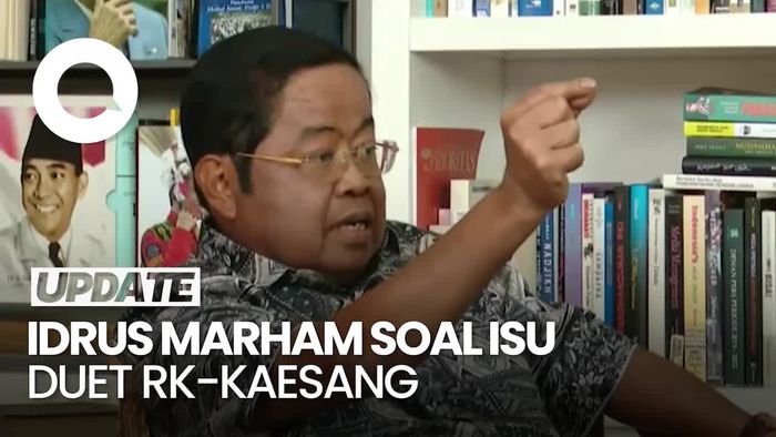 Idrus Marham Soal Peluang Duet Ridwan Kamil-Kaesang: Politik Itu Dinamis