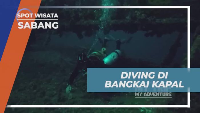 Menyelam 30 meter Melihat Kemegahan Bangkai Kapal Sophie Rickmers, Sabang