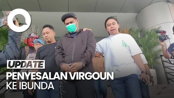 Virgoun Menangis Minta Maaf Saat Dijenguk Ibunda di Tahanan