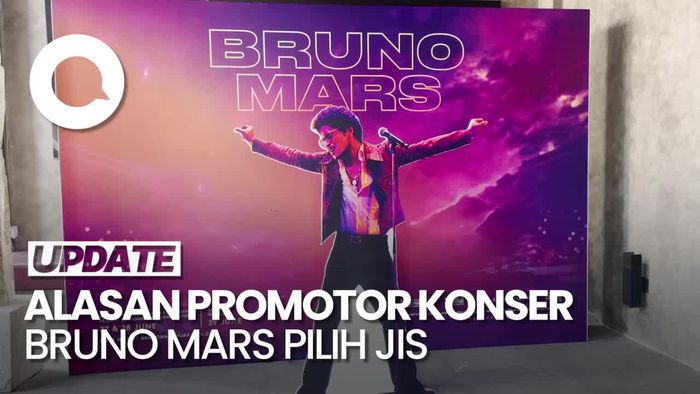 Kenapa JIS? Ini Jawaban dari Promotor Konser Bruno Mars