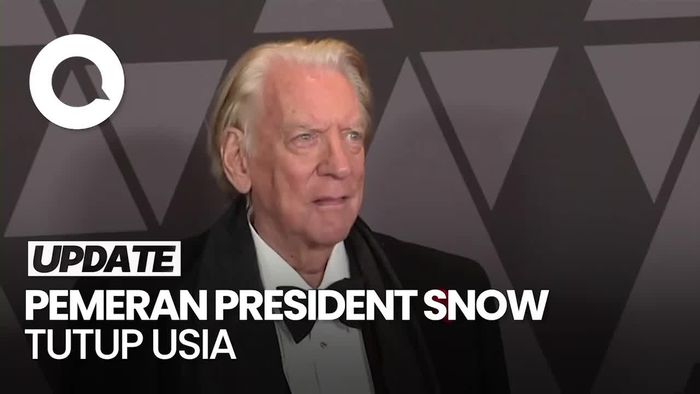 Aktor The Hunger Games Donald Sutherland Meninggal Dunia