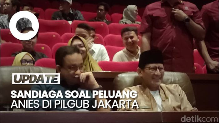 Sandiaga Uno Sebut Anies Diuntungkan di Pilgub Jakarta, Ini Alasannya