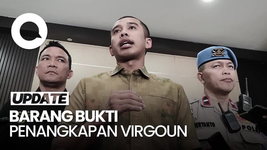 Barang Bukti yang Diamankan Polisi saat Ciduk Virgoun: Sabu-Alat Hisap