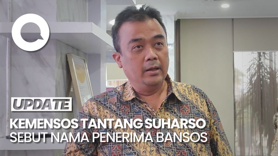 Kemensos Tantang Suharso Sebut Nama Pejabat Eselon I yang Terima Bansos