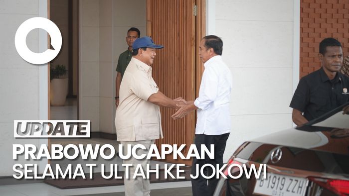 Prabowo Temui Jokowi di Halim, Beri Ucapan Ultah Secara Langsung