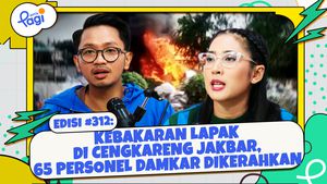 Kebakaran Lapak di Cengkareng Jakbar, 65 Personel Damkar Dikerahkan