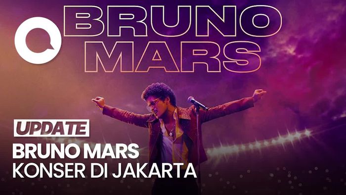 Jadwal Penjualan Tiket Konser Bruno Mars di Jakarta