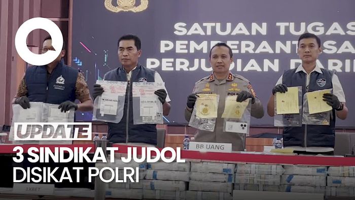 Polri Bongkar Sindikat 3 Situs Judi Online, Perputaran Uang Capai Rp 1 T