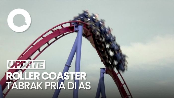 Roller Coaster Tabrak Pria Hingga Luka Parah di Taman Hiburan Ohio AS
