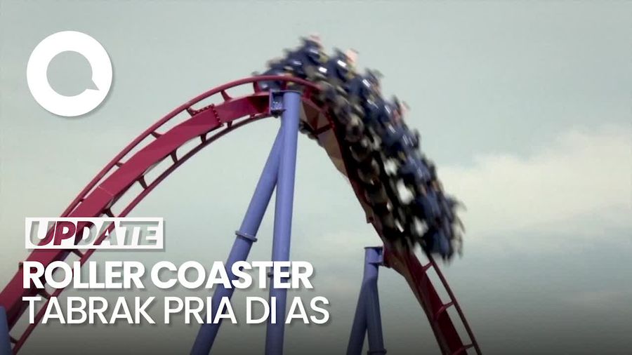 Roller Coaster Tabrak Pria Hingga Luka Parah di Taman Hiburan Ohio AS