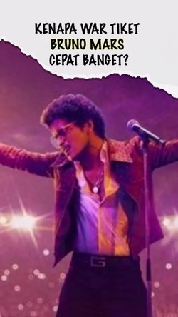 Pertimbangan Promotor Jadwalkan War Tiket Bruno Mars Minggu Depan