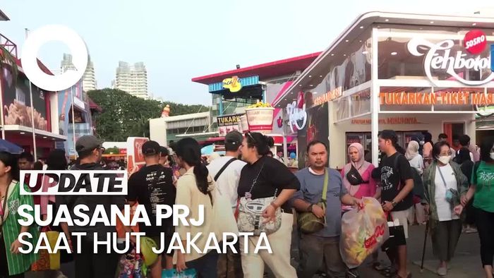 Main ke PRJ saat HUT Jakarta ke-497, Doa Warga: Semoga Macetnya Berkurang
