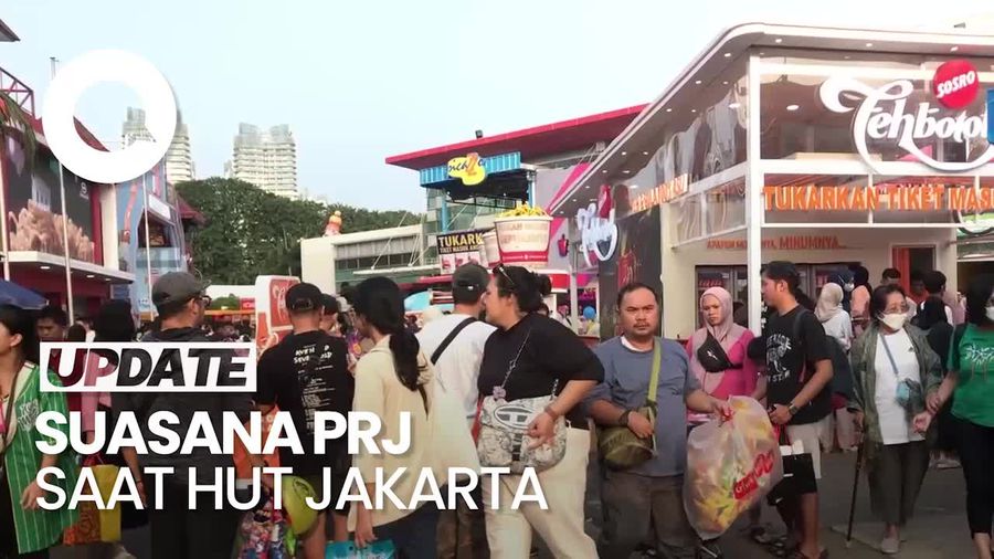 Main ke PRJ saat HUT Jakarta ke-497, Doa Warga: Semoga Macetnya Berkurang