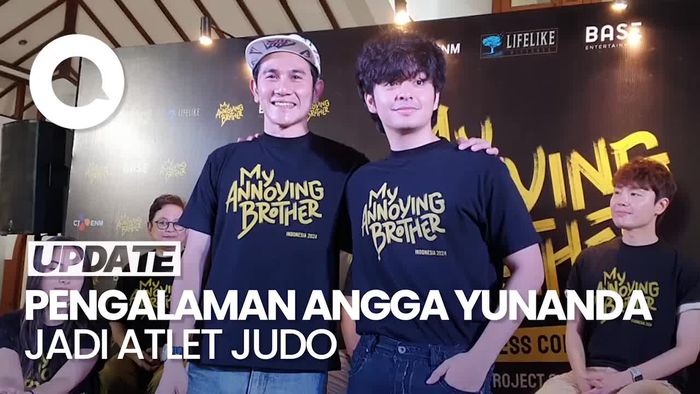 Angga Yunanda Alami Cedera Saat  Syuting Lomba Atlet Judo