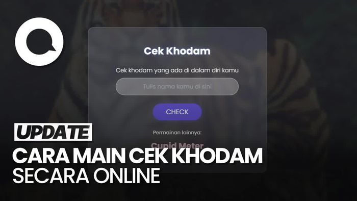 Tren Cek Khodam Lagi Viral, Tulis Namamu Biar Diterawang