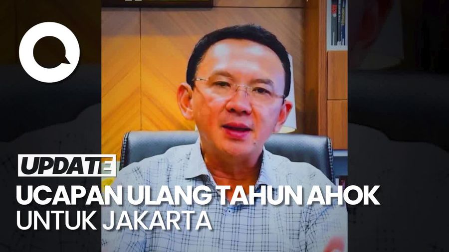 Harapan Ahok di HUT DKI ke-497: Semoga Jakarta Tidak Tenggelam