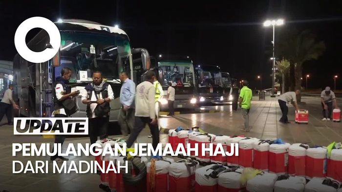 Suasana Pemulangan Kloter Pertama Jemaah Haji ke Tanah Air