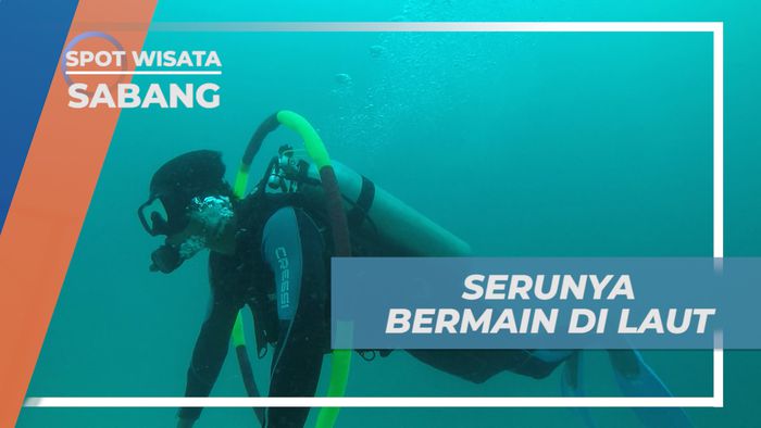 Menikmati Sensasi Seru Bermain Game Sambil Menyelam, Sabang