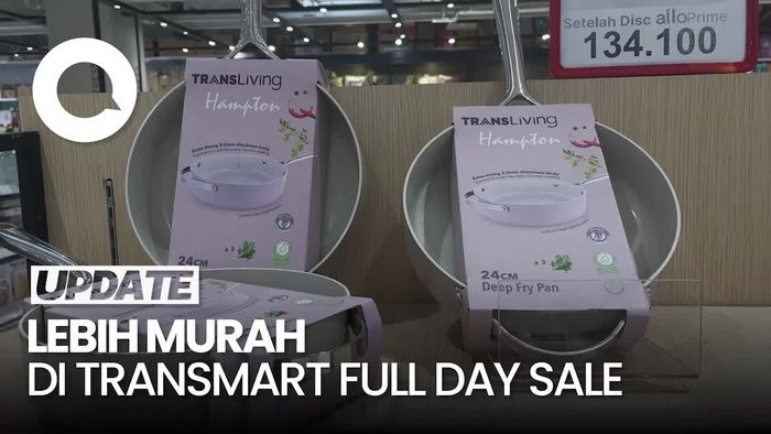 Merapat! Peralatan Masak di Transmart Full Day Sale Lebih Murah