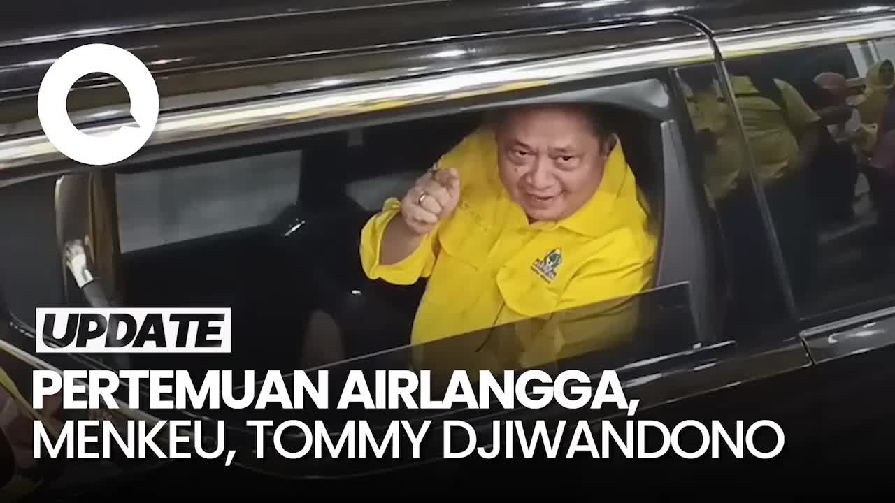 Airlangga, Sri Mulyani Dan Tommy Djiwandono Akan Bertemu Besok, Ini ...