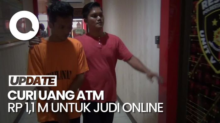 Pengakuan Pengisi ATM Gasak Uang Rp 1,1 M Buat Judi Online-Beli Kendaraan