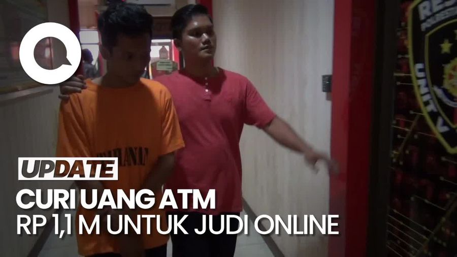 Pengakuan Pengisi ATM Gasak Uang Rp 1,1 M Buat Judi Online-Beli Kendaraan