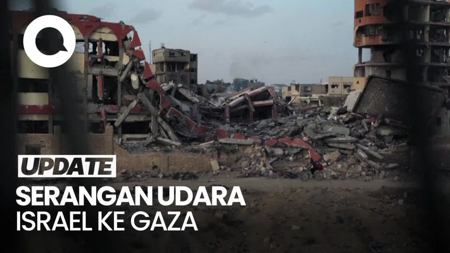 Israel Bombardir 2 Distrik di Gaza, 43 Orang Tewas