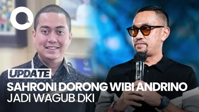 Sahroni Dorong Wibi Andrino Jadi Wagub Jakarta 2024-2029
