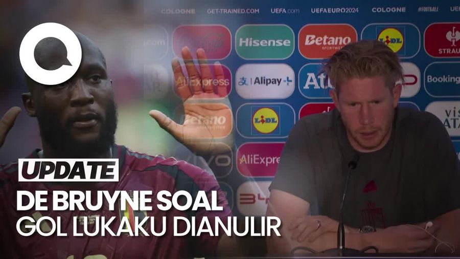 3 Gol Lukaku Dianulir VAR, De Bruyne: Bagiku Dia Sudah Cetak 3 Gol