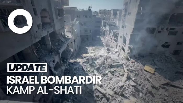 Israel Hancurkan Kamp Pengungsi Bersejarah di Gaza, 24 Orang Tewas