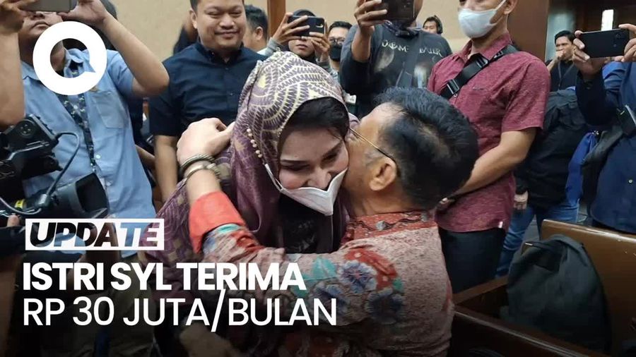 SYL Yakin Rp 30 Juta/Bulan dari Kementan Buat Istri Anggaran Resmi