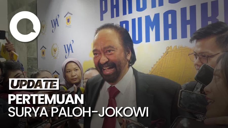 Surya Paloh Akui Bertemu Jokowi 2 Pekan Lalu, Ini yang Dibahas