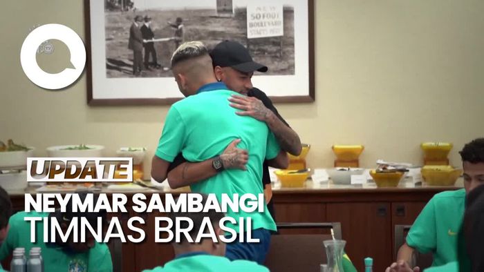Neymar Sambangi Vinicius Jr dkk Jelang Brasil Vs Kosta Rika