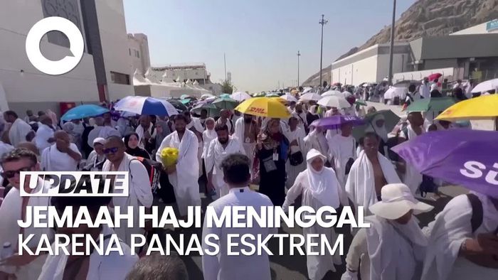 1.301 Jemaah Haji Meninggal Dunia Imbas Panas Ekstrem