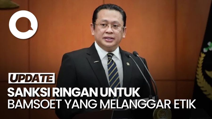Langgar Kode Etik, Bamsoet Dijatuhkan Sanksi Ringan MKD